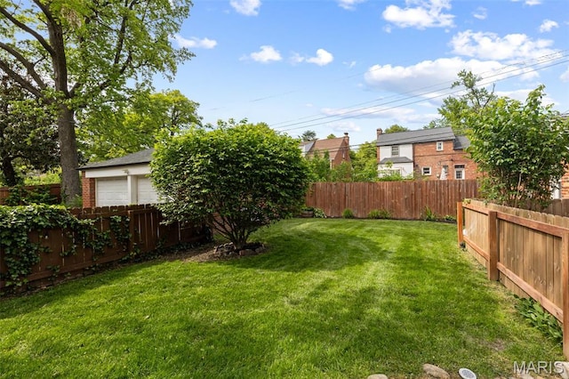 7487 Shaftesbury Ave, University City, MO 63130 - view of yard