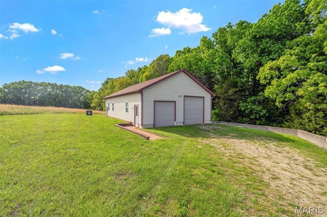 3033 Oakvale Rd, De Soto, MO 63020 - view of detached garage