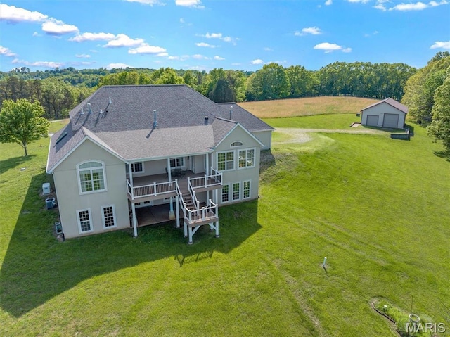 3033 Oakvale Rd, De Soto, MO 63020 - view from above of property