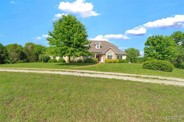 3033 Oakvale Rd, De Soto, MO 63020 - view of front of house with a front lawn