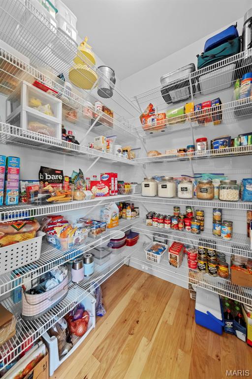 view of pantry