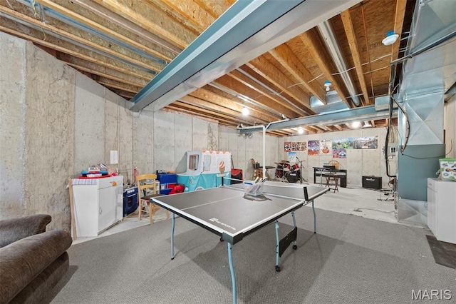 view of game room