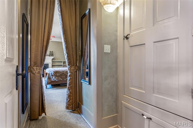 505 Thompson Ln, Arcadia, MO 63621 - corridor with carpet and baseboards
