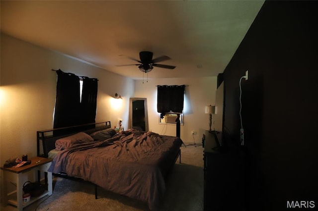 1507 Vine St, Poplar Bluff, MO 63901 - carpeted bedroom featuring ceiling fan and cooling unit