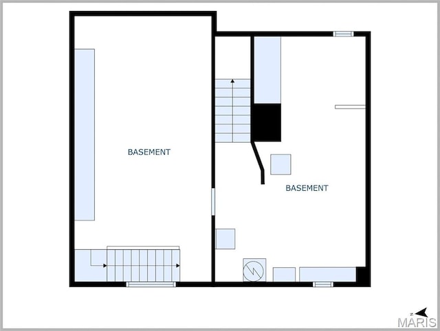 128 Cumberland Ave, Maryland Heights, MO 63043 - room layout