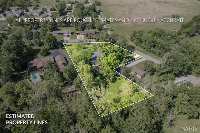 701 Hillsboro Rd, Farmington, MO 63640 - view of property location featuring property parcel outlined