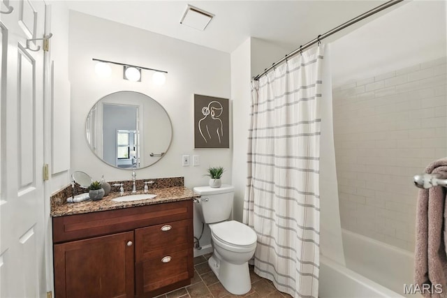 10 N Taylor Ave # 1S, Saint Louis, MO 63108 - full bath with toilet, vanity, and shower / bath combination with curtain