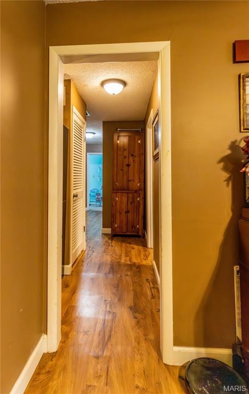 211 E Elm, Bertrand, MO 63823 - corridor with wood finished floors and baseboards