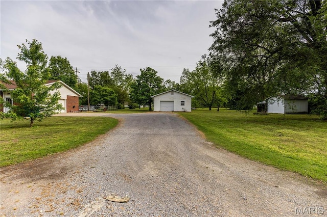 211 E Elm, Bertrand, MO 63823 - view of dirt / gravel driveway