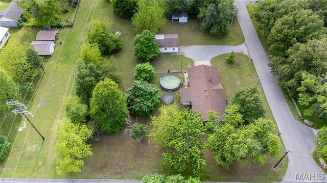 211 E Elm, Bertrand, MO 63823 - bird's eye view