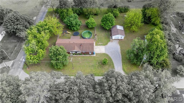 211 E Elm, Bertrand, MO 63823 - view from above of property