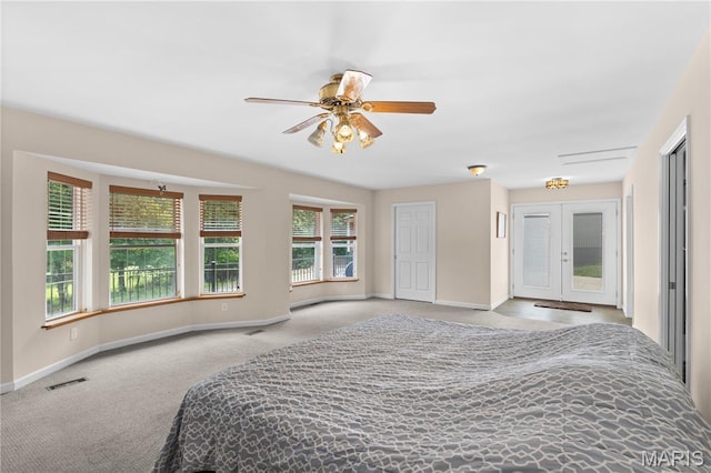 6703 Shenandoah Ln, Dittmer, MO 63023 - unfurnished bedroom featuring multiple windows, carpet, baseboards, and multiple closets
