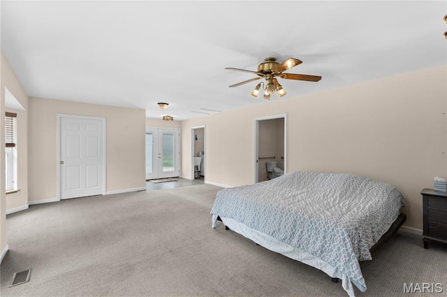 6703 Shenandoah Ln, Dittmer, MO 63023 - carpeted bedroom featuring baseboards and a ceiling fan
