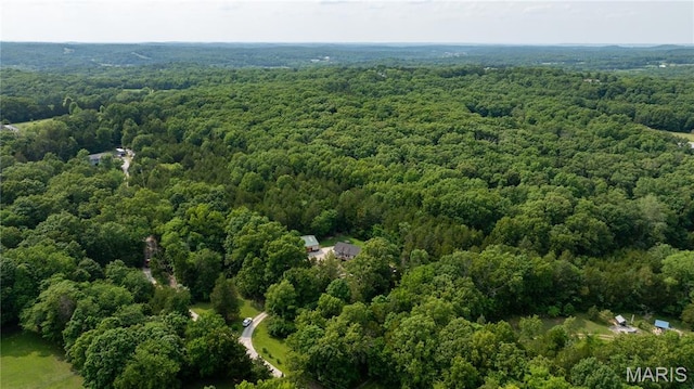 6703 Shenandoah Ln, Dittmer, MO 63023 - bird's eye view of a forest