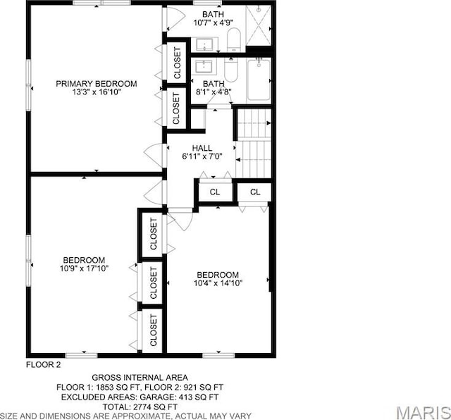 1 Woodoaks Trl, Saint Louis, MO 63124 - room layout