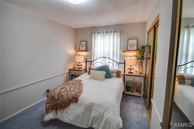 2332 Chadwick Dr, Alton, IL 62002 - bedroom featuring carpet flooring, a closet, and baseboards