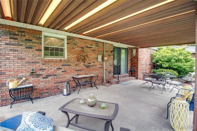 2332 Chadwick Dr, Alton, IL 62002 - view of patio with outdoor dining area