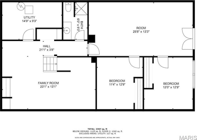 floor plan / room layout