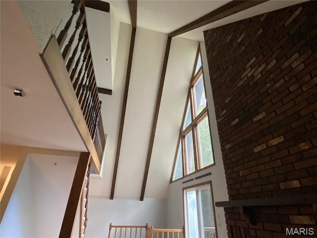 236 Mohawk Dr, Cape Girardeau, MO 63701 - stairs with a high ceiling