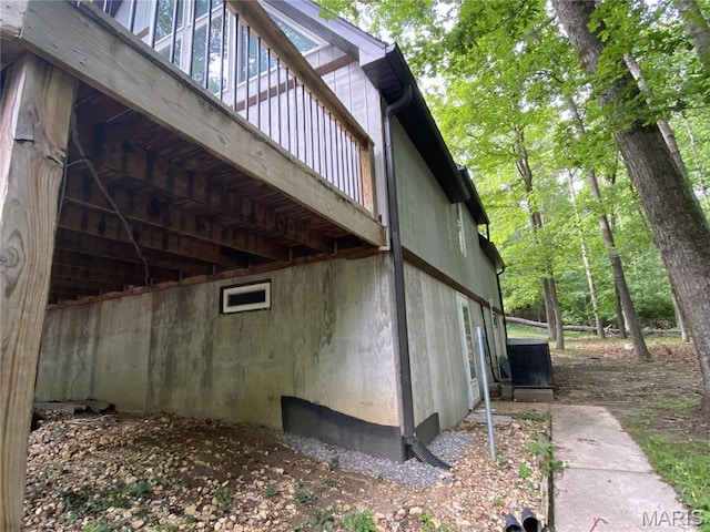 236 Mohawk Dr, Cape Girardeau, MO 63701 - view of property exterior with central AC