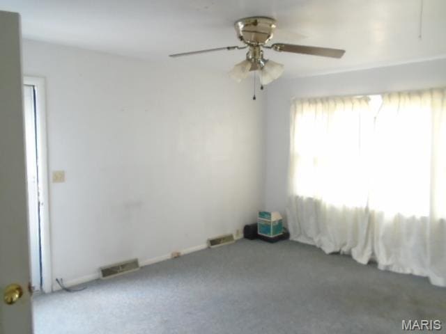 12 Tabitha Ln, Annapolis, MO 63620 - spare room with carpet flooring and ceiling fan