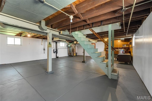 4020 Neosho St, Saint Louis, MO 63116 - basement with stairway
