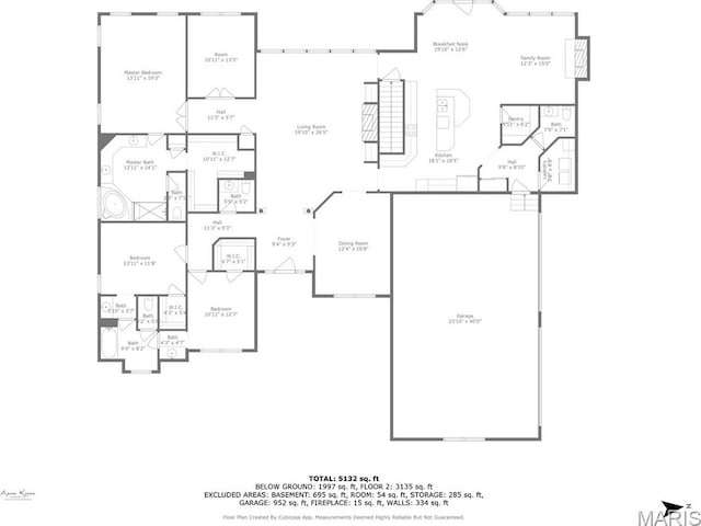 1019 Hawks Landing Dr, Lake St Louis, MO 63367 - floor plan / room layout