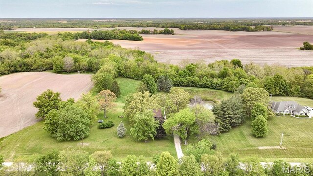 968 Super Slab Rd, Greenfield, IL 62044 - aerial view of sparsely populated area