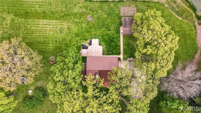 968 Super Slab Rd, Greenfield, IL 62044 - aerial view of property and surrounding area