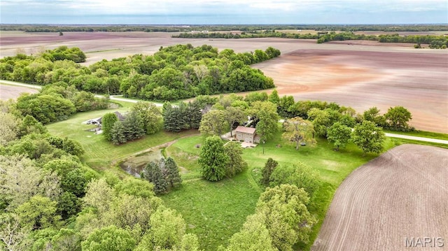 968 Super Slab Rd, Greenfield, IL 62044 - overview of rural landscape with a tree filled landscape