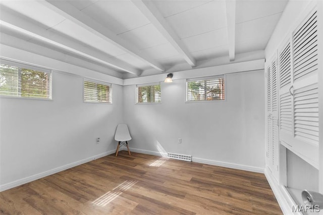 1353 Karen Dr, Cape Girardeau, MO 63701 - below grade area with wood finished floors and baseboards