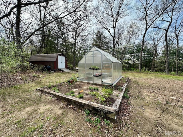 15716 County Road 5190, Rolla, MO 65401 - view of greenhouse featuring a storage unit