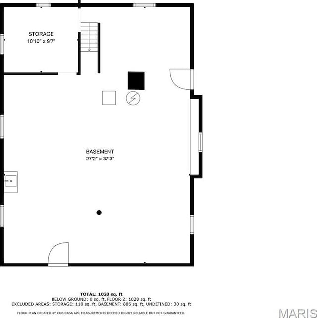 305 W Ray St, Christopher, IL 62822 - floor plan / room layout