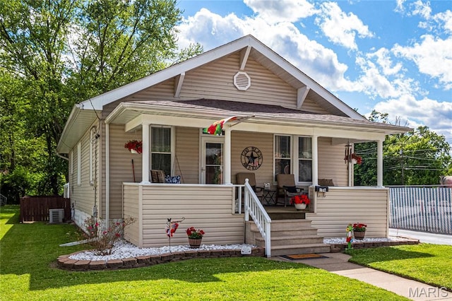 106 E Ofallon Dr, Caseyville, IL 62232 - bungalow with covered porch and central AC