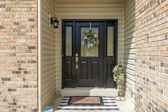 1804 Sterling Oaks Dr, Saint Peters, MO 63376 - view of exterior entry featuring brick siding