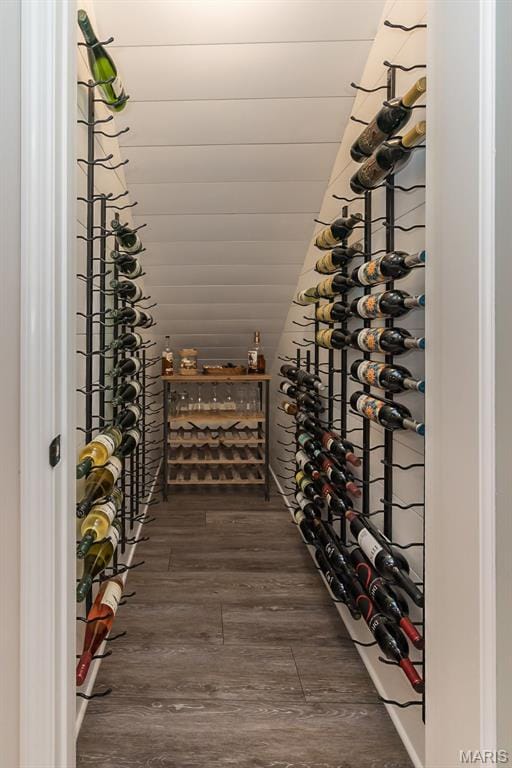 1804 Sterling Oaks Dr, Saint Peters, MO 63376 - wine room with wood finished floors