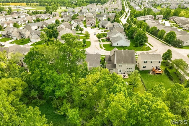 1804 Sterling Oaks Dr, Saint Peters, MO 63376 - aerial perspective of suburban area