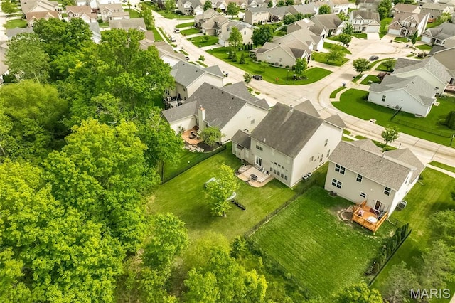1804 Sterling Oaks Dr, Saint Peters, MO 63376 - aerial perspective of suburban area