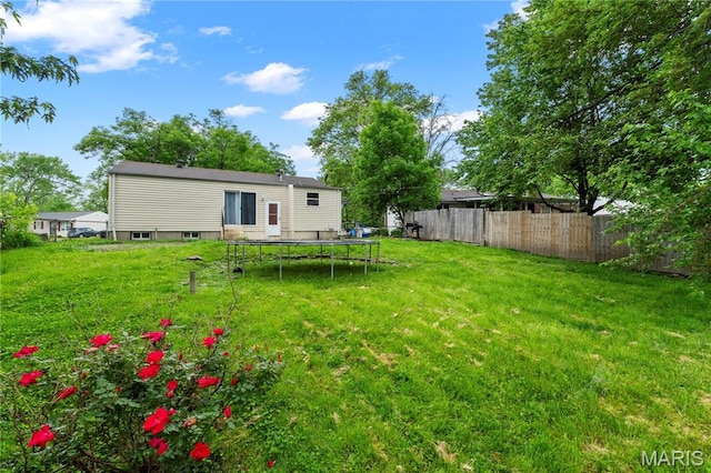 2270 Grants Pkwy, Florissant, MO 63031 - view of yard with a trampoline