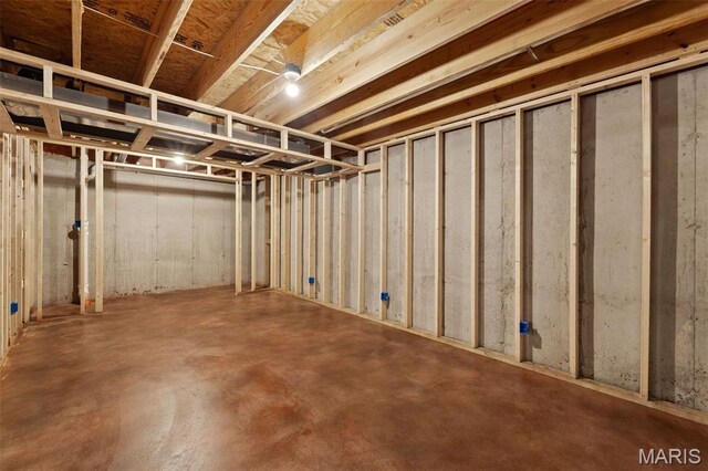 25 Gregory Michael Ln, Wright City, MO 63390 - view of unfinished basement