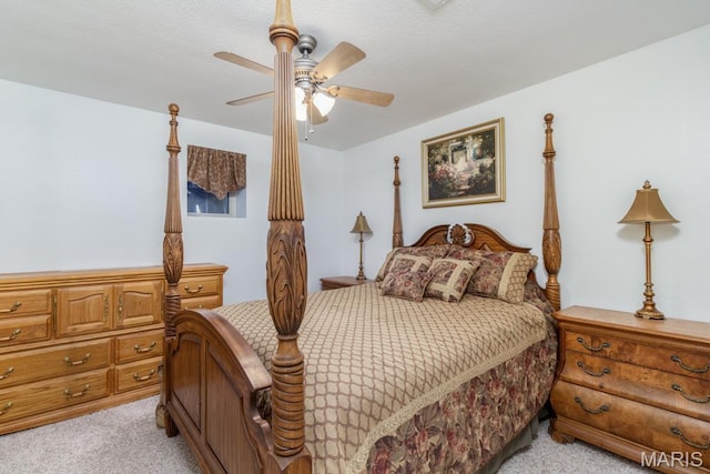24473 Remington, Lebanon, MO 65536 - bedroom featuring light colored carpet and a ceiling fan
