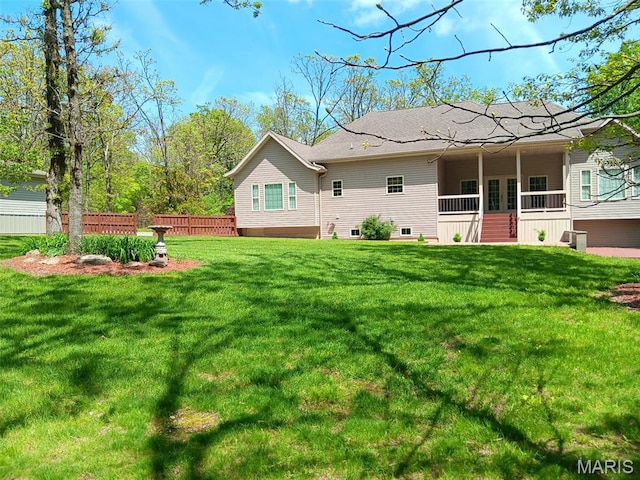 24473 Remington, Lebanon, MO 65536 - rear view of property with french doors