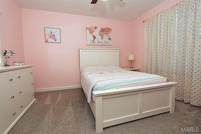 108 Buford Mountain Rd, Farmington, MO 63640 - carpeted bedroom with baseboards and ceiling fan