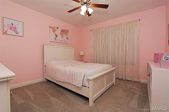 108 Buford Mountain Rd, Farmington, MO 63640 - carpeted bedroom with baseboards and a ceiling fan