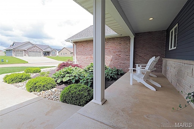 108 Buford Mountain Rd, Farmington, MO 63640 - porch featuring a residential view