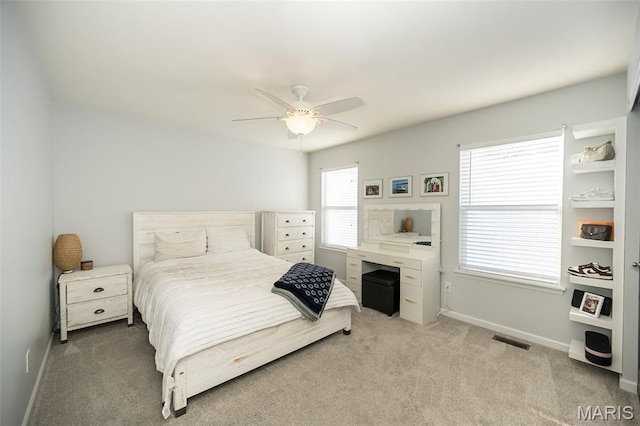 1119 Maywood Dr, Eureka, MO 63025 - bedroom featuring carpet flooring and ceiling fan