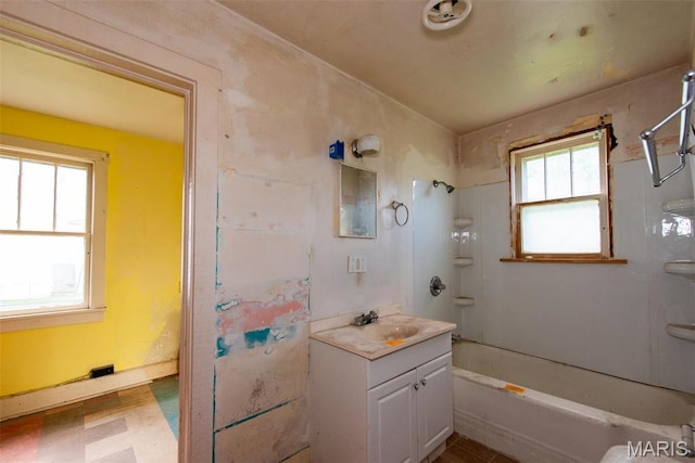 1085 Frisco Dr, Catawissa, MO 63015 - bathroom featuring bathing tub / shower combination and vanity