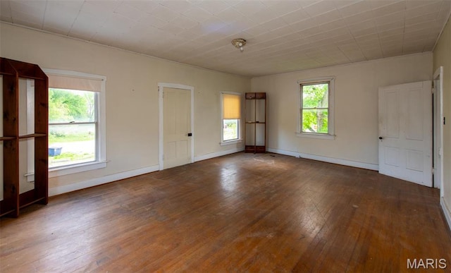 1085 Frisco Dr, Catawissa, MO 63015 - spare room with wood-type flooring and baseboards