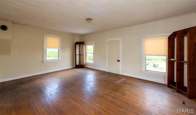1085 Frisco Dr, Catawissa, MO 63015 - spare room featuring hardwood / wood-style flooring and baseboards