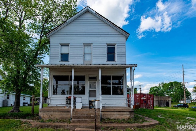 1085 Frisco Dr, Catawissa, MO 63015 - view of front of house with a sunroom